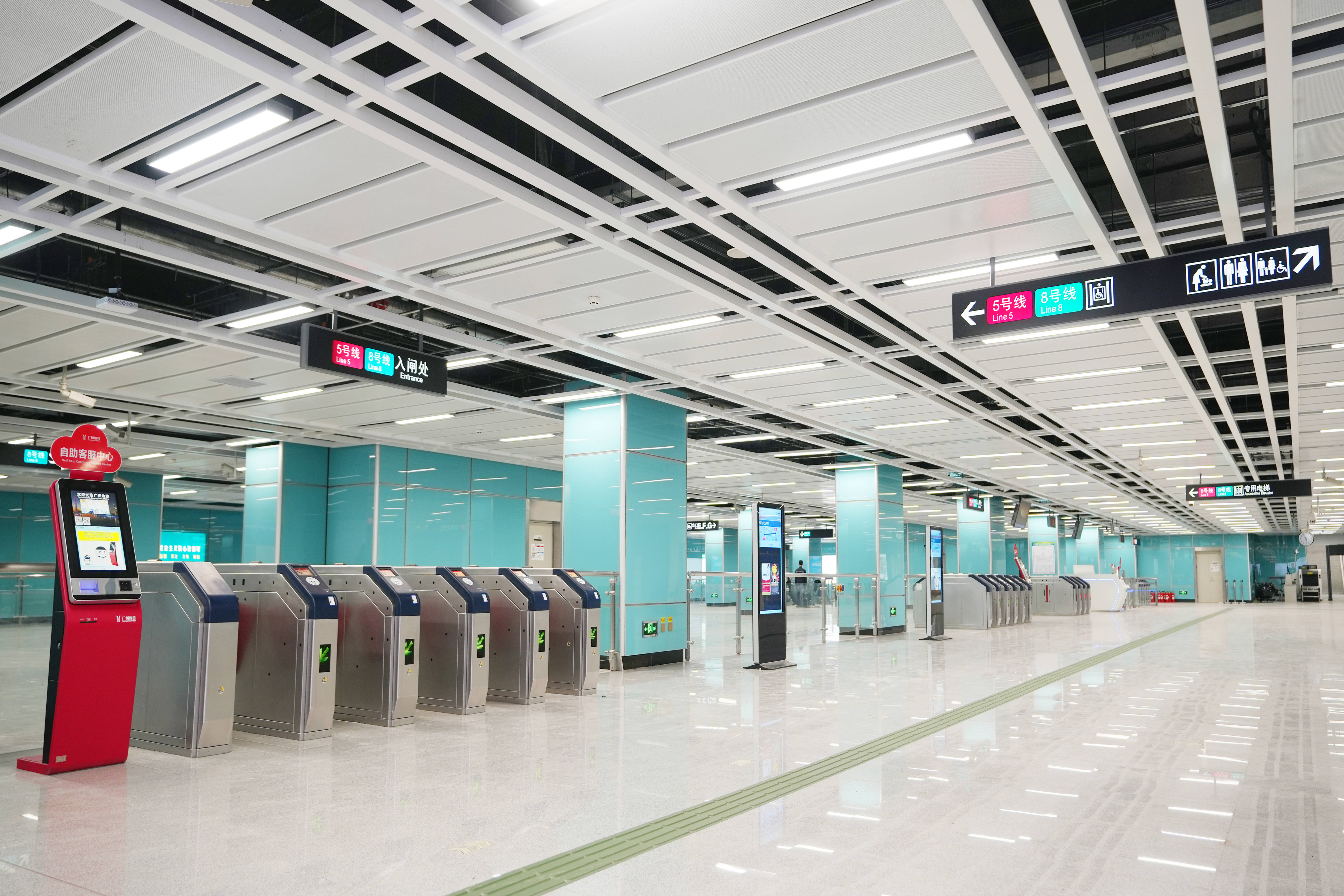 广州地铁八号线西村站12月28日开通