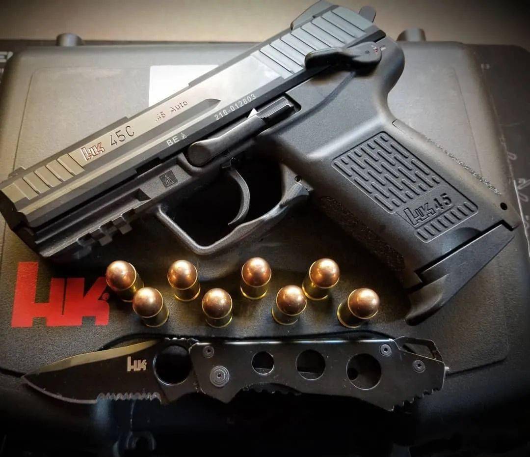 【强力干将】hk公司hk45/hk45c手枪美图欣赏_战术_公众_备份