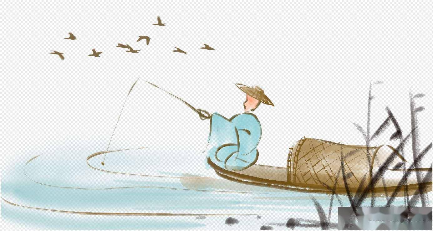 鱼钩_饵料_鱼竿