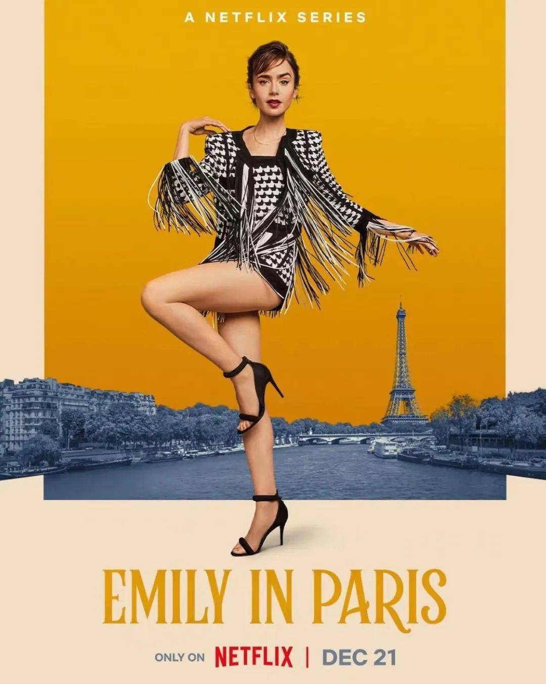 《Emily in Paris》第三季回归!又是想给编剧寄刀片的节奏?_造型_剧情_角色