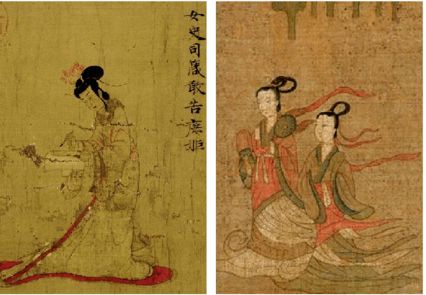 文史天地|古代女子的头上风情_发式_女性_造型