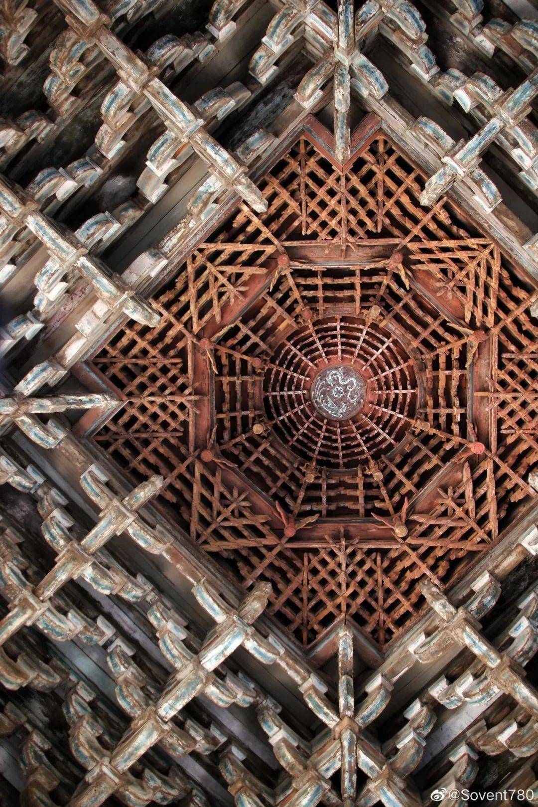 中国古建筑天花板——藻井