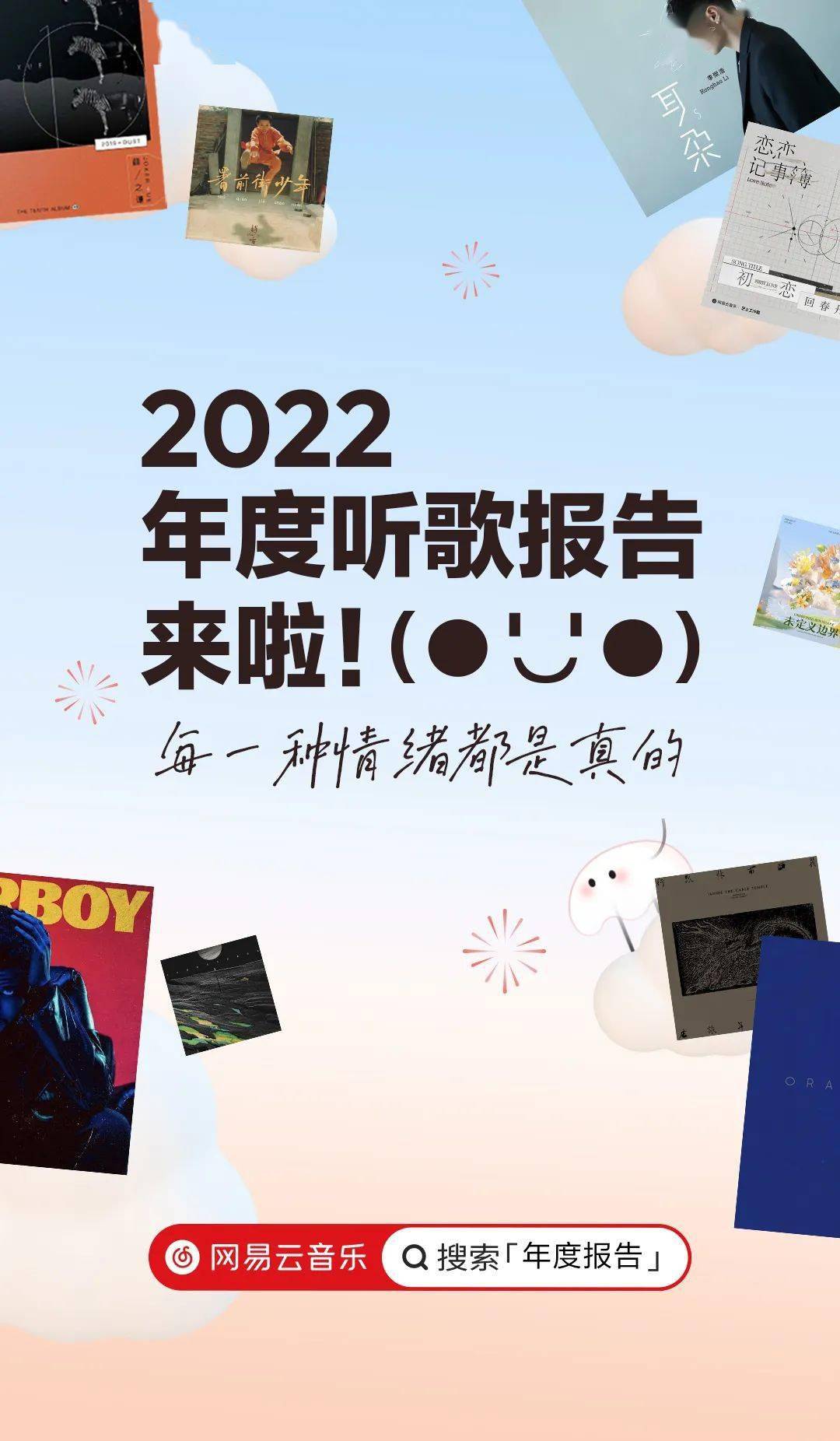 网易云音乐 2022 年度听歌陈述上线，回忆过去一年的听歌过程