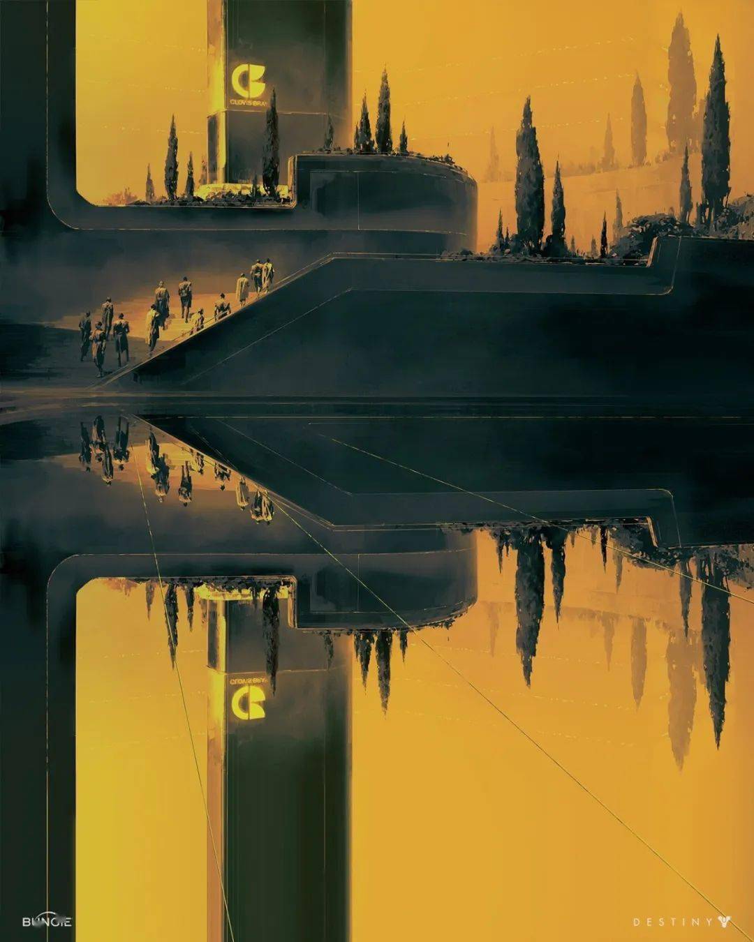 抽象诡谲!画面透露着孤寂的气息,灰王Piotr Jabłoński近作分享-7.GAME_赛事_奖金_形态