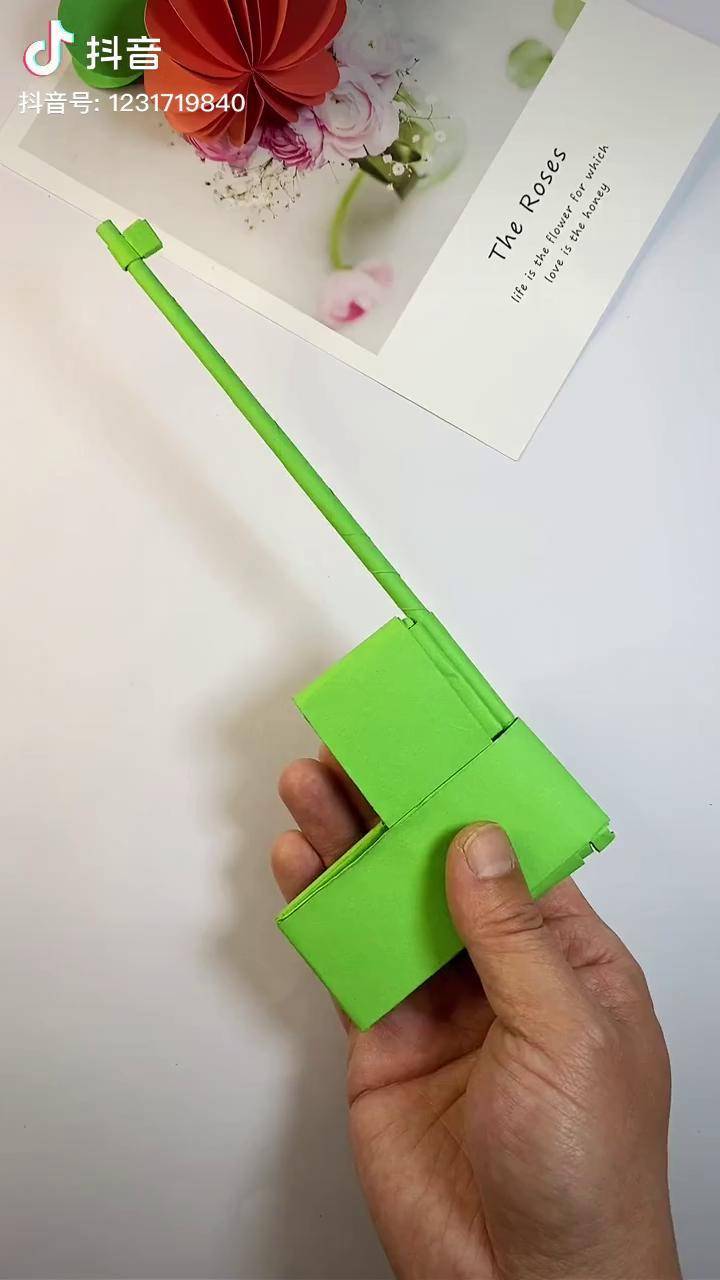 亲子手工 创意手工 幼儿手工 幼儿创意手工 折纸 折纸玩具 手工玩具