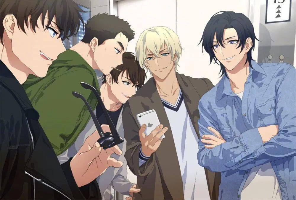 《名侦探柯南》角色壁纸头像赏析:警校五人组