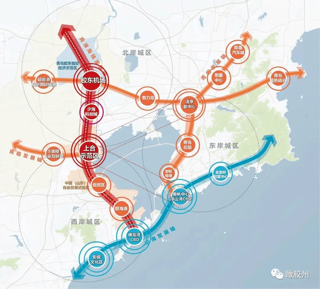 胶州2023年重点推进三大片区,多个百亿项目!详情._建设_中心_发展