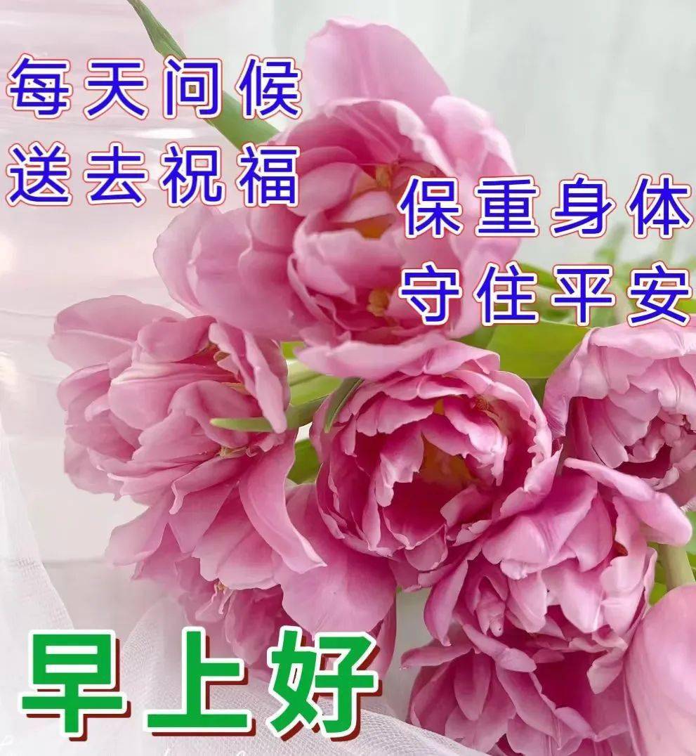 早上好祝福语问候图,吉祥如意,天天相随_人生_平安_疫情