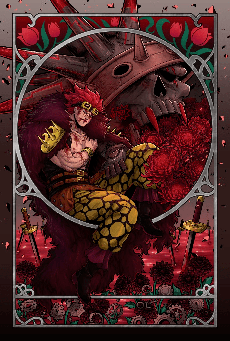 10日基德的生日_海贼团_路飞和_百兽