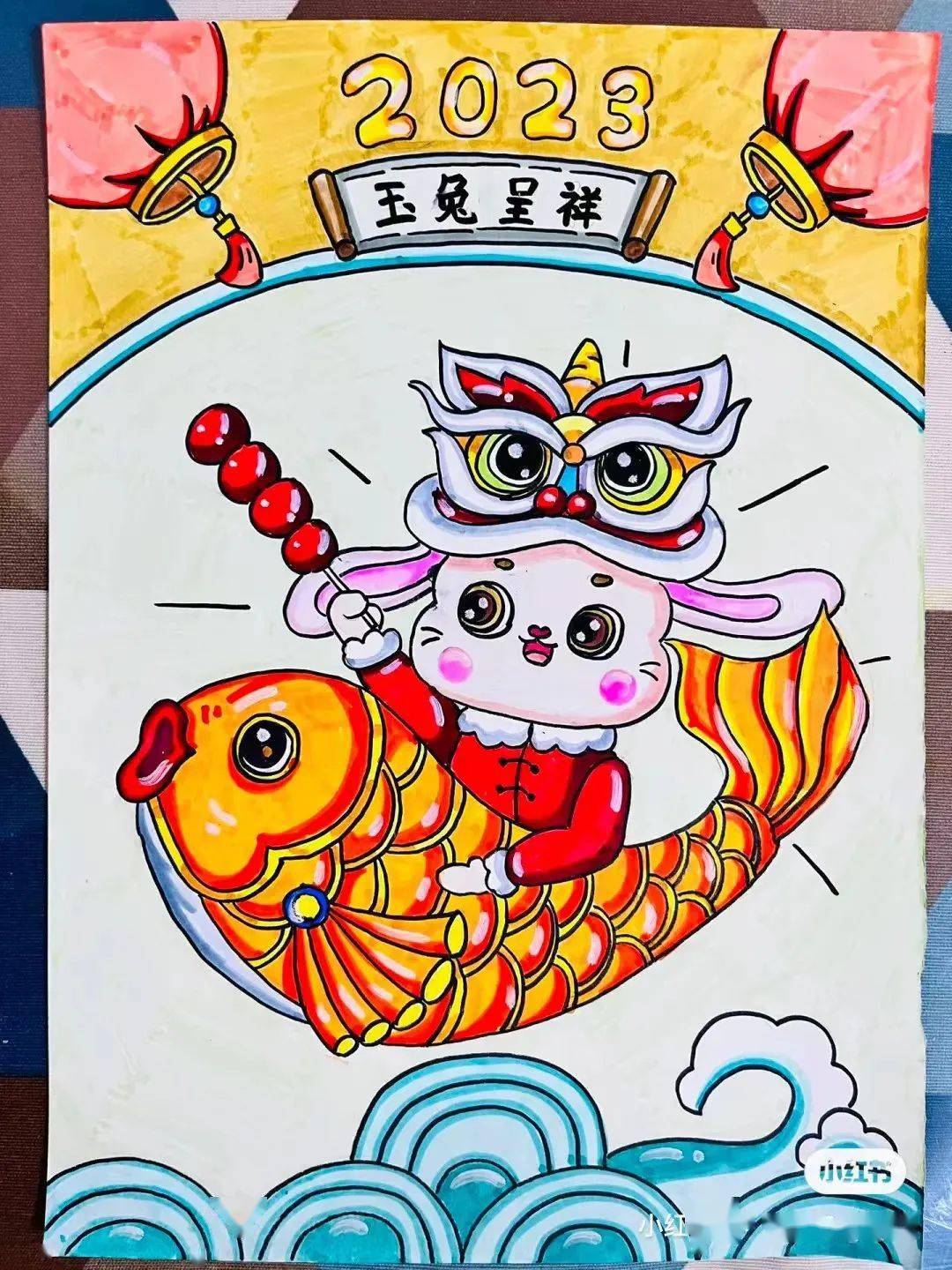 刷爆朋友圈的马克笔装饰画,图案创意十足,画面美到令人尖叫,寒假作业