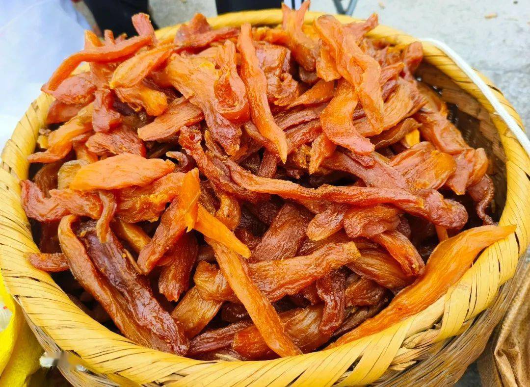 盘古山红薯干,香甜软糯,家乡味道~_于都_记忆_美食