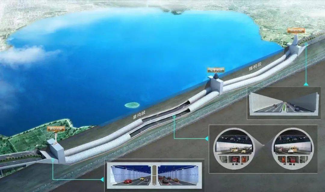 首次曝光！世界最长！巢湖水下隧道效果图来了！_手机搜狐网