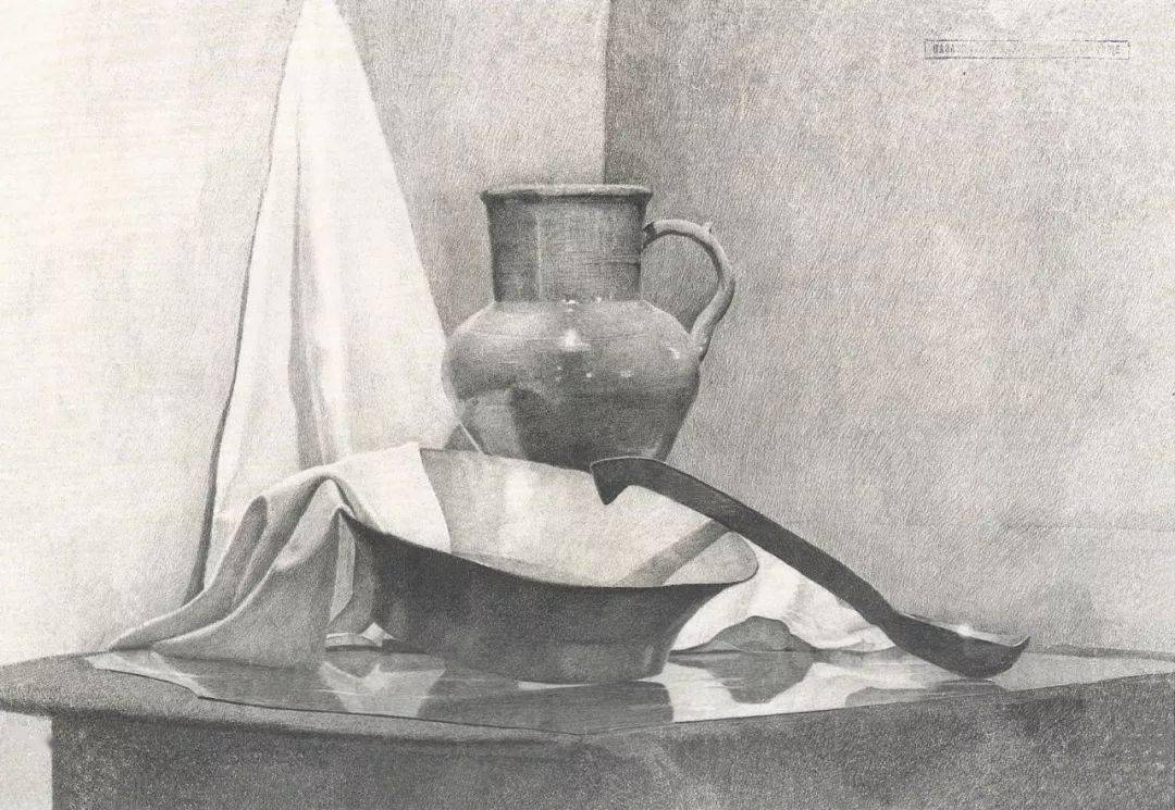 央美老素描，静物与石膏作品104幅_网络_艺术_声明