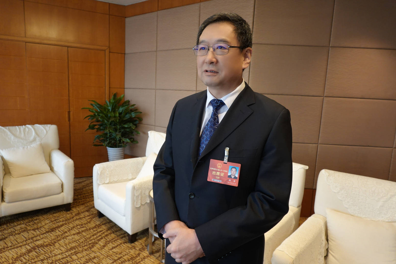 【天津"两会"好声音】顾清:坚持以人民为中心 满足群众对高品质生活的