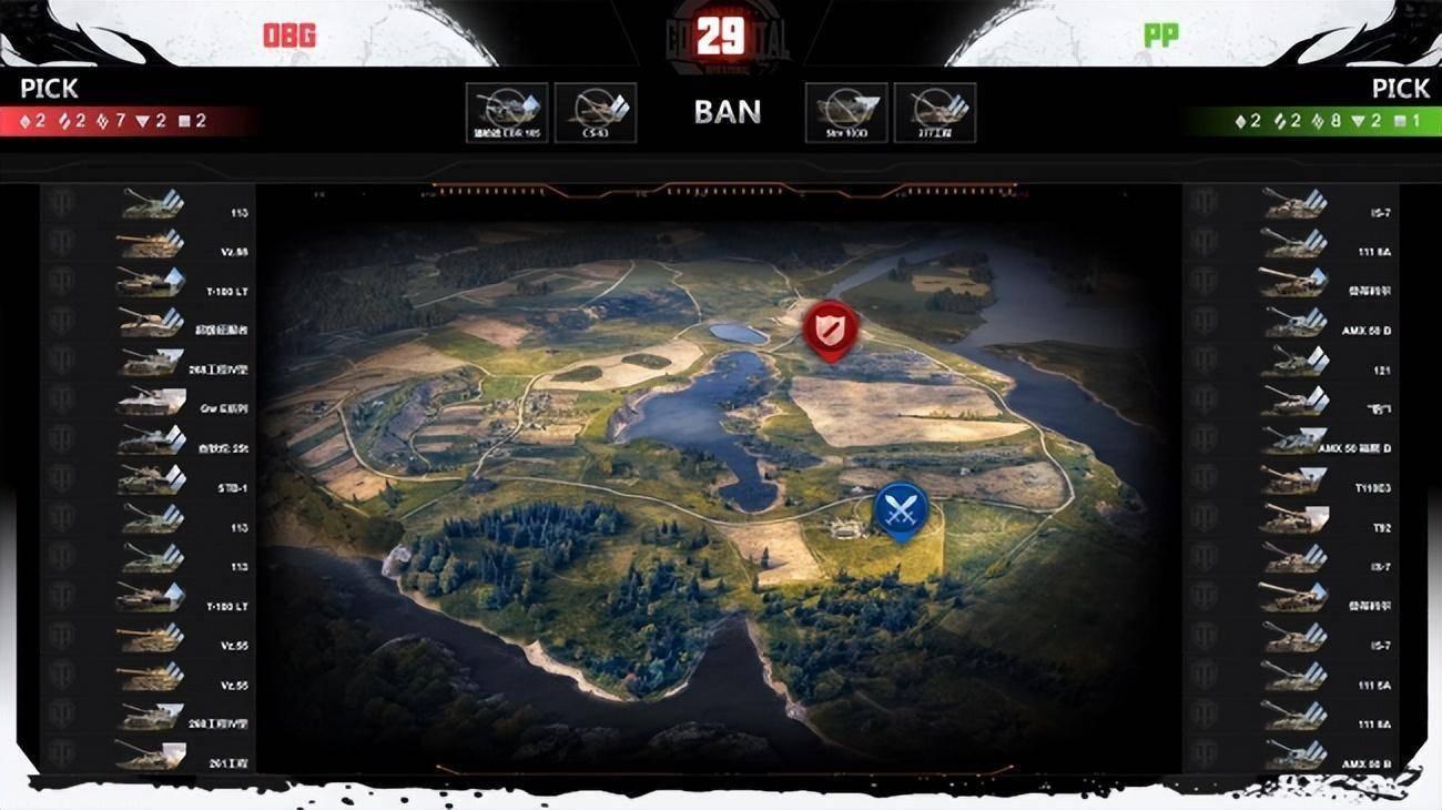 坦克世界2022洲际赛淘汰赛:obg1-5不敌pp无缘总决赛_进攻方_地图_防守