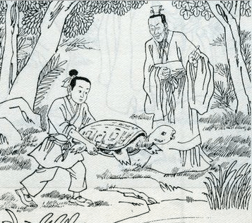 百喻经故事——小儿得大龟（98）_王女_乌龟_陆地