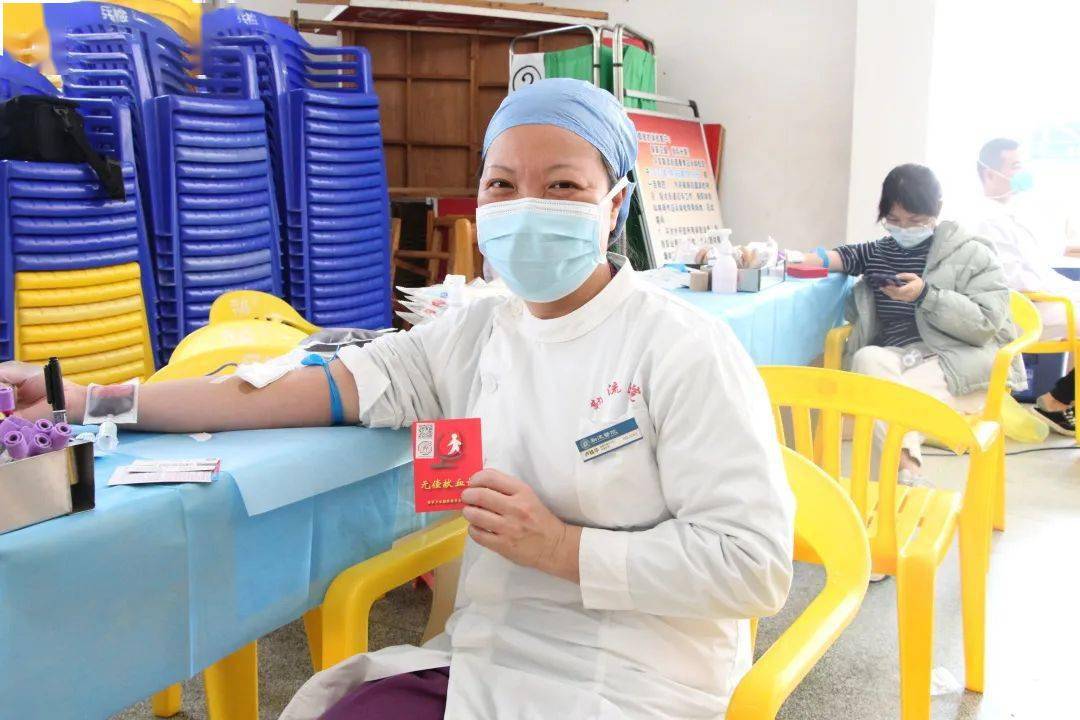 1月13日,"爱心血库"献血活动走进广州中医药大学顺德医院附属勒流医院