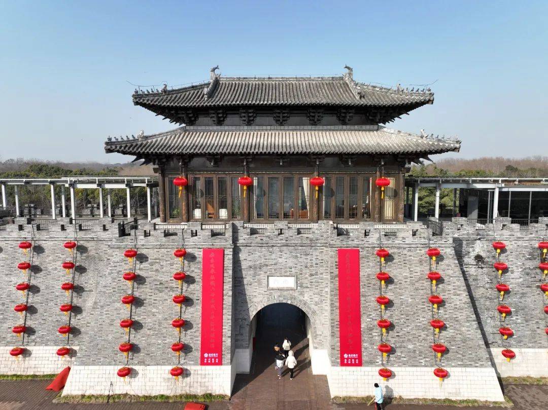 城门挂春联,喜迎扬州"开门红"_活动_文化_历史