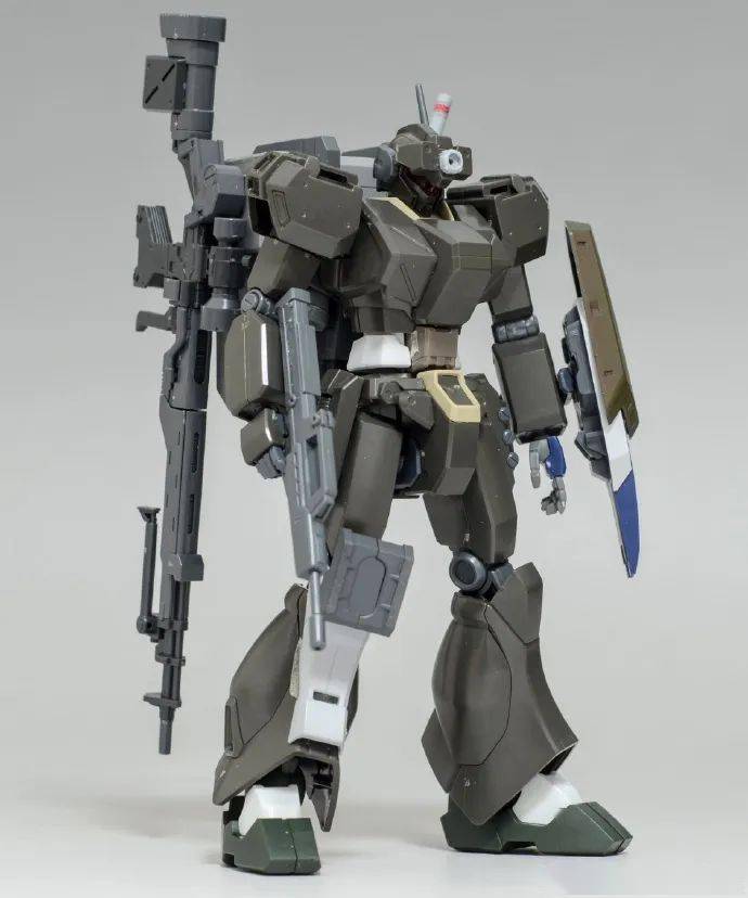 67[小t高达秀]hg改造:陆战重装型杰刚_来自_morish