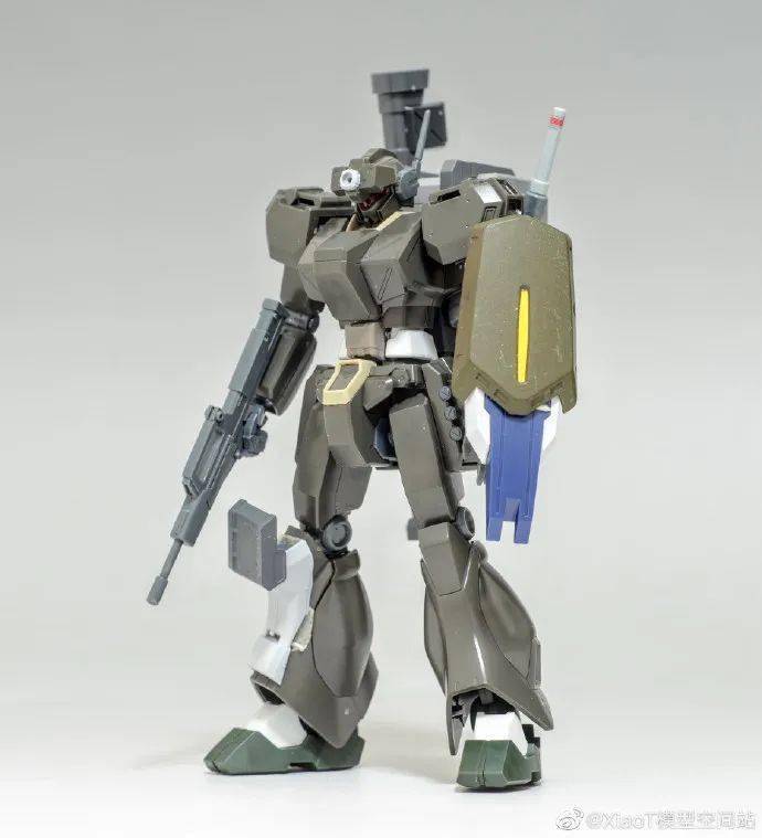 67[小t高达秀]hg改造:陆战重装型杰刚_来自_morish