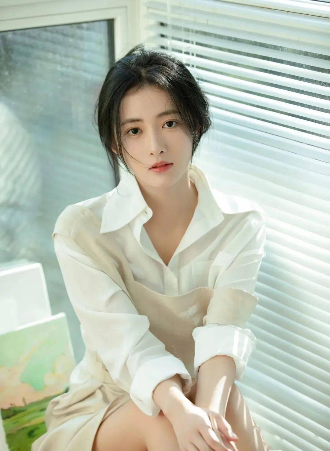 人像摄影:一路阳光,因为有你_林晚儿_wan