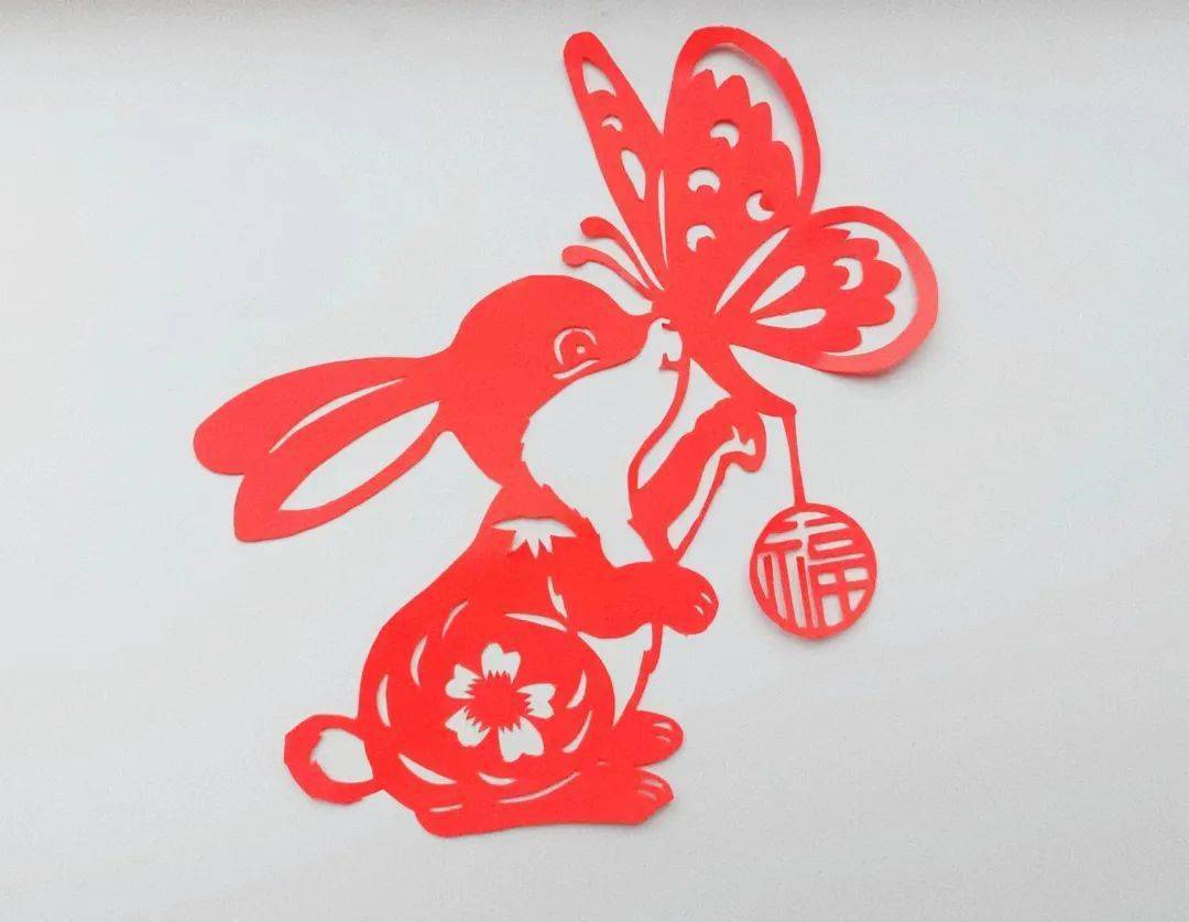 送您淄师"剪纸"兔_玉兔_王凤杰_日子