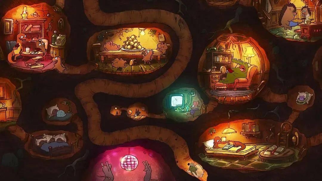 (burrow)是皮克斯出品的短动画,作为电影《心灵奇旅》的贴片短片上映