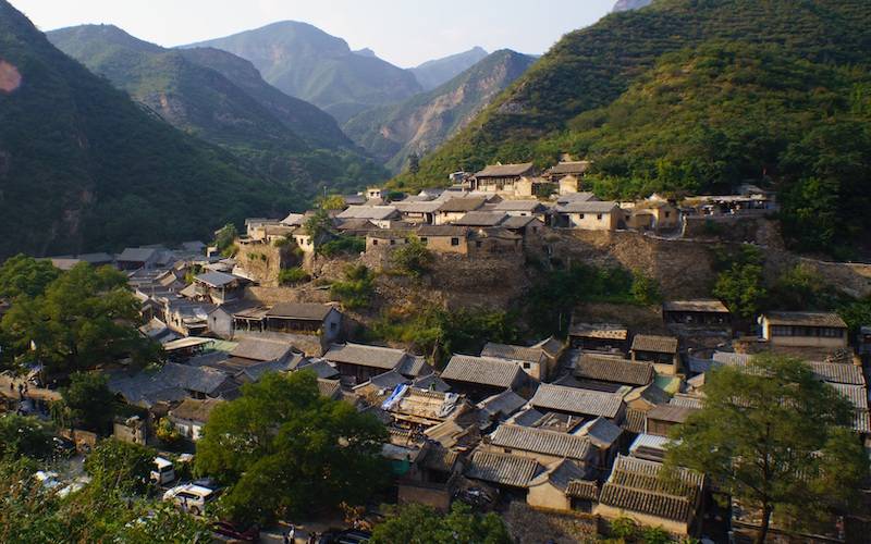 京西古村落爨底下,展开北方明清民居画卷_爨底下村_明朝军事_中国北方地区