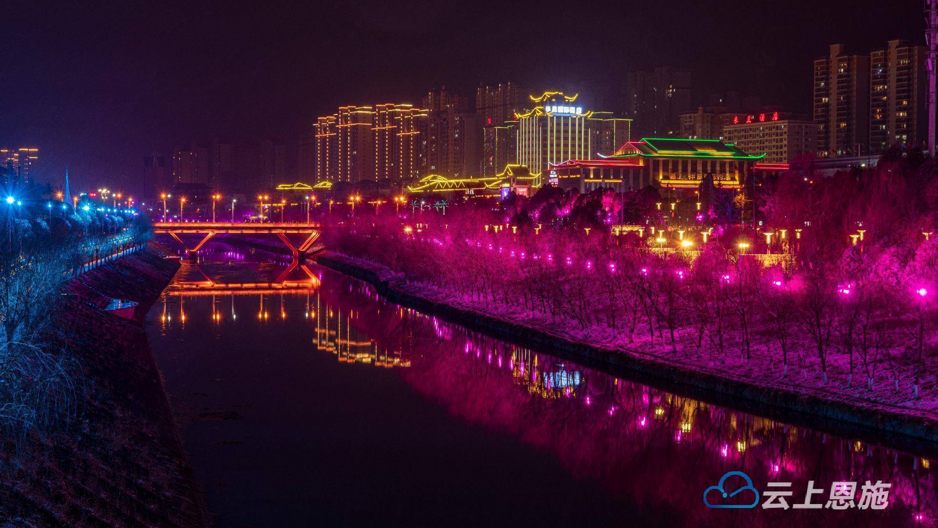 利川夜景哪里好看图片