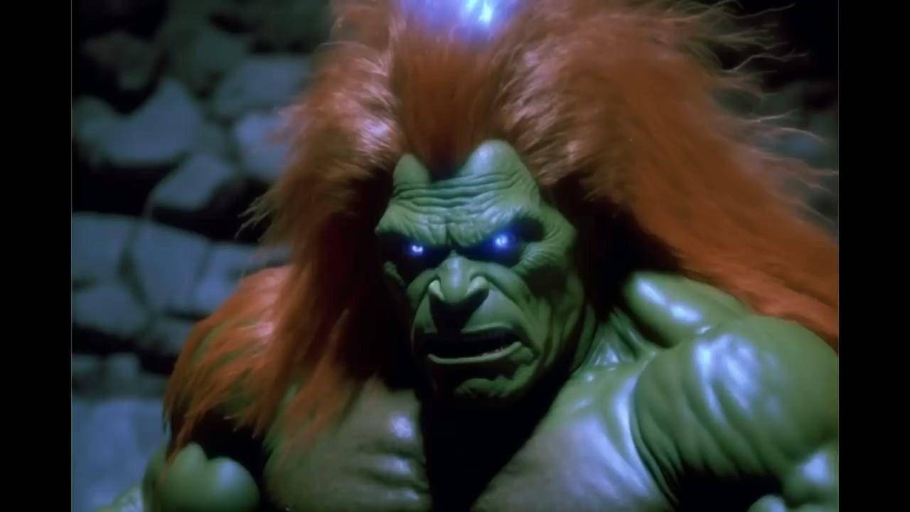 国外玩家用ai技术打造真人《街头霸王2》电影剧照_古烈_角色_形象