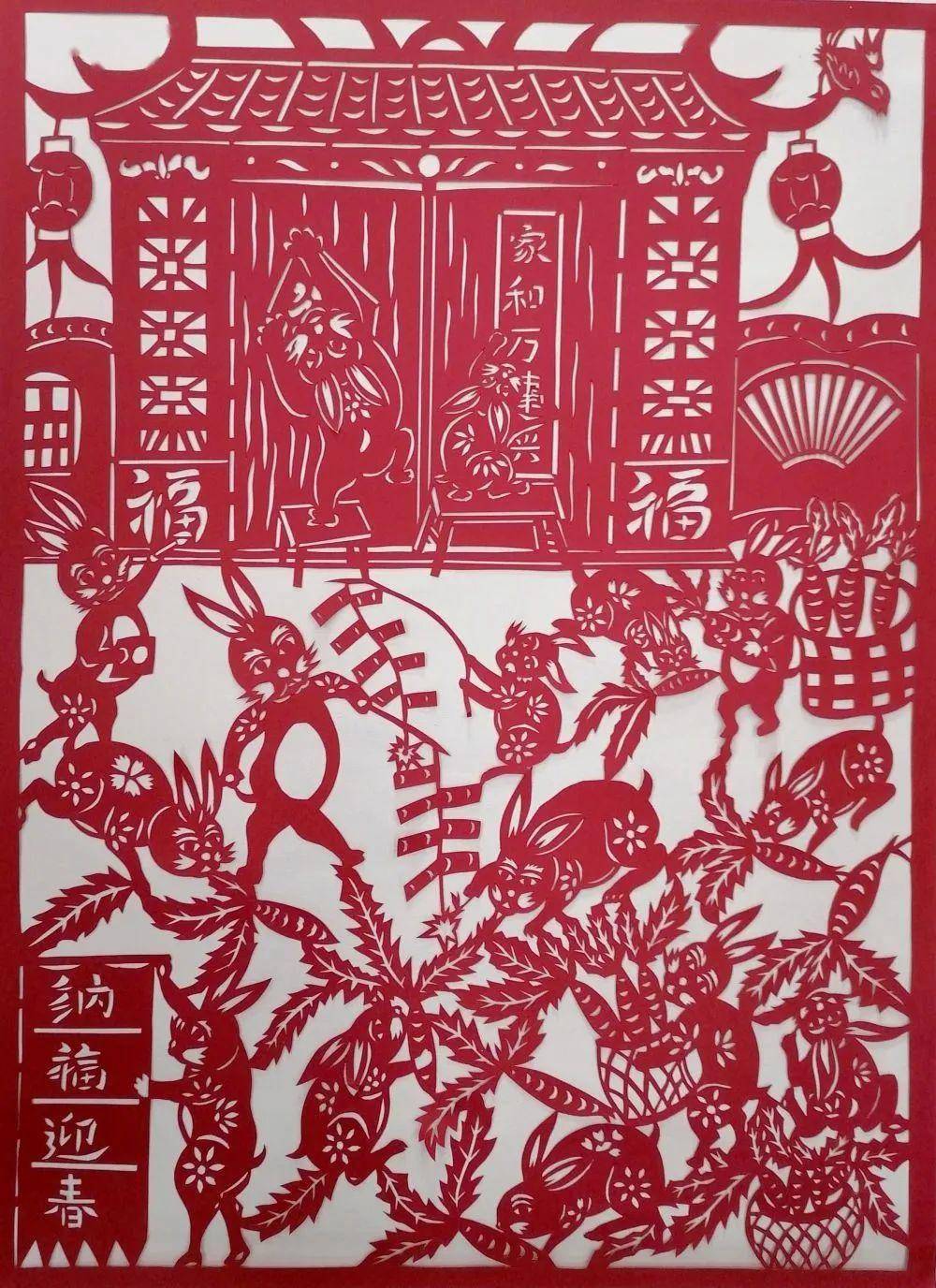 丝网版画,剪纸,国画……一起来赏这个迎春美术书画作品展丨爱申活 暖