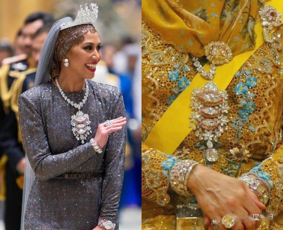 巨富文莱公主风光大婚,新郎竟是她堂兄!