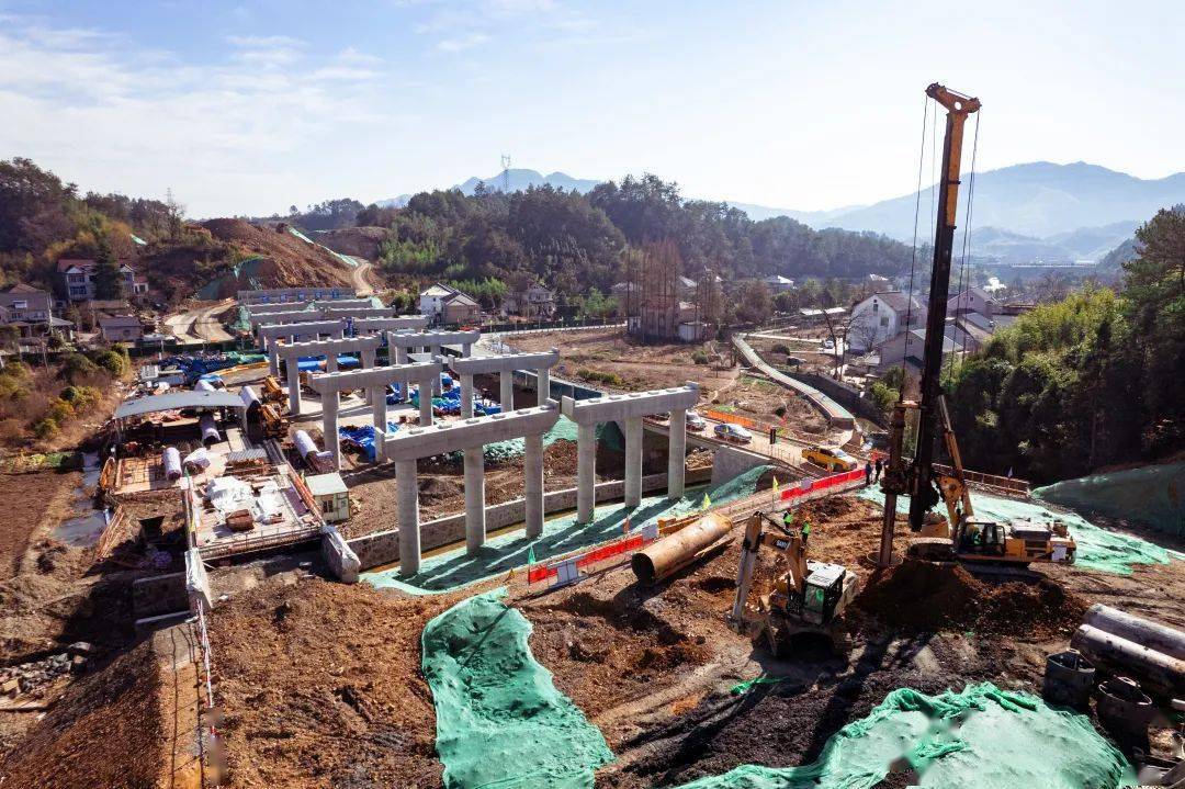 329国道改建工程全力以"复"!_建设_临安_交通
