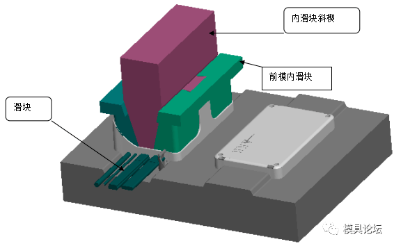 视频监控仪面底壳注塑模具设计 3d_产品_客户_方案