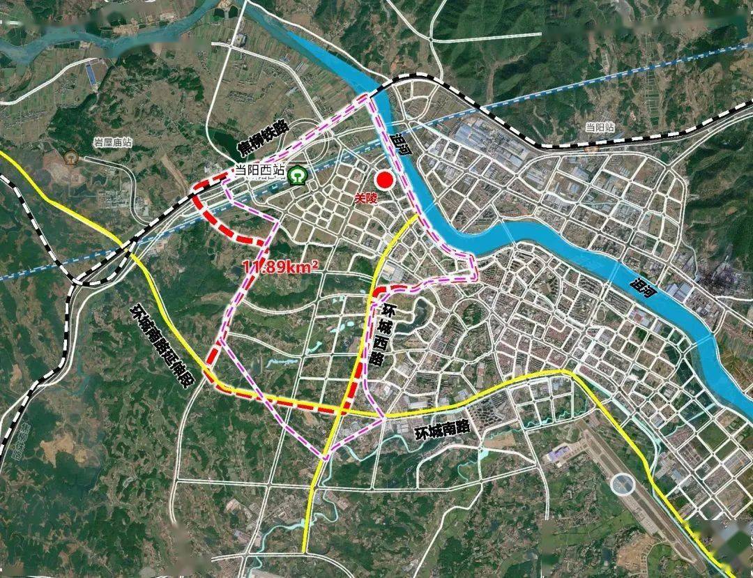 当阳高铁新城规划正在公示!快来围观→_用地_控制性_雄风