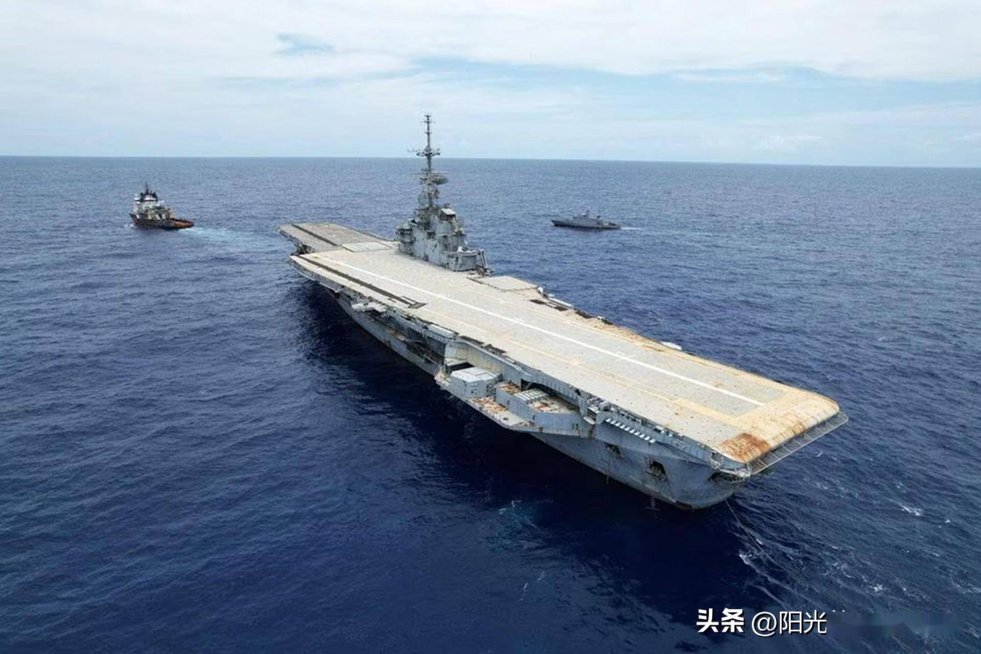 巴西海军前航空母舰圣保罗号的故事在海底结束