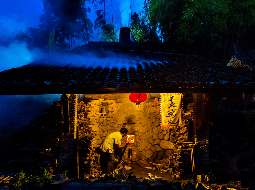 就在今天!赏“不灭窑火”!附全年安排..._青瓷_龙窑_龙泉