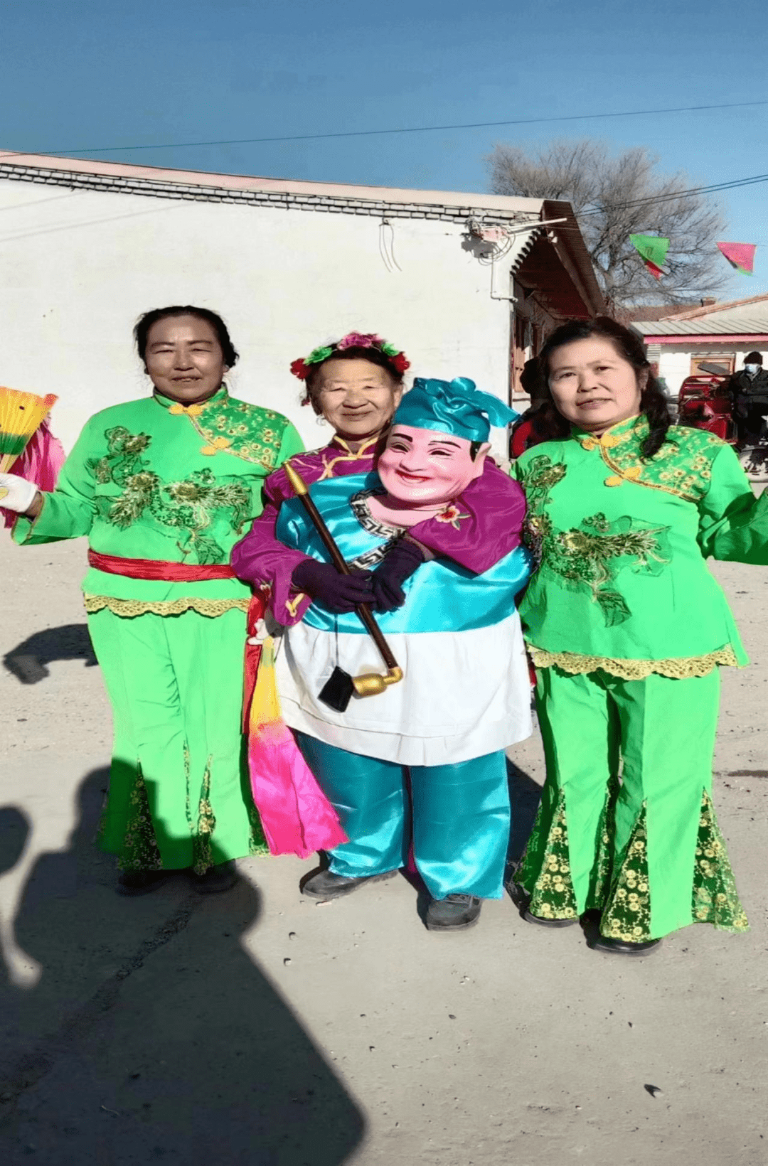 托克托县古城镇开展"我们的节日·元宵节"主题活动_表演_文化_村民