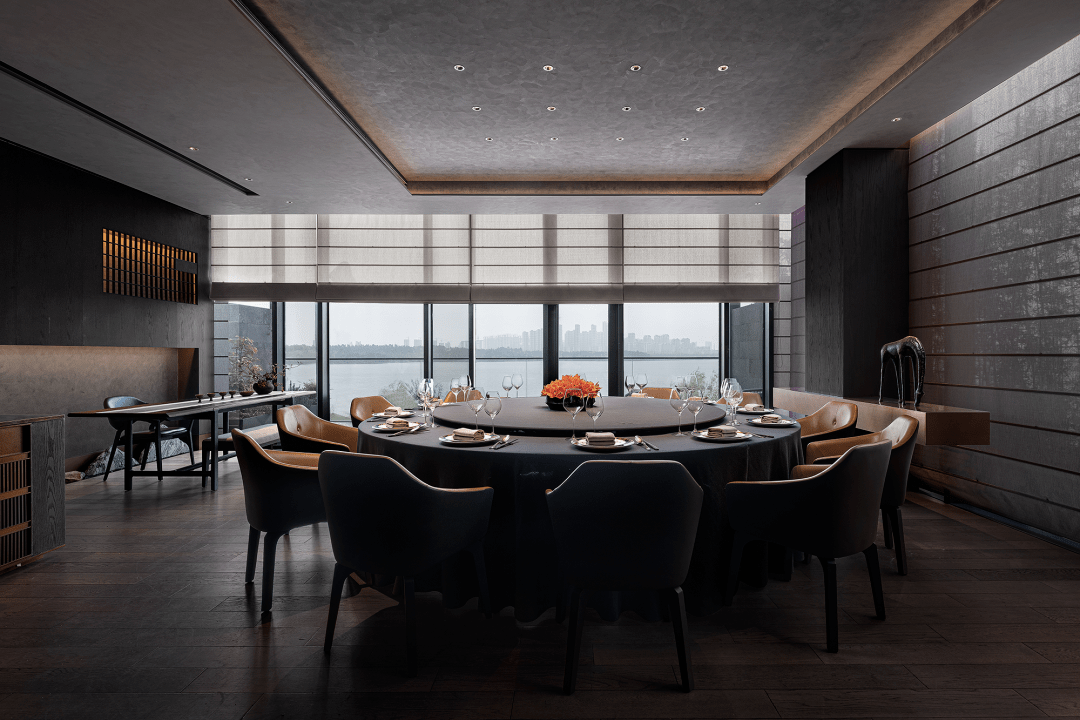 【ldh刘道华新作】"线的艺术"|喜瑞餐厅_空间_设计_建筑