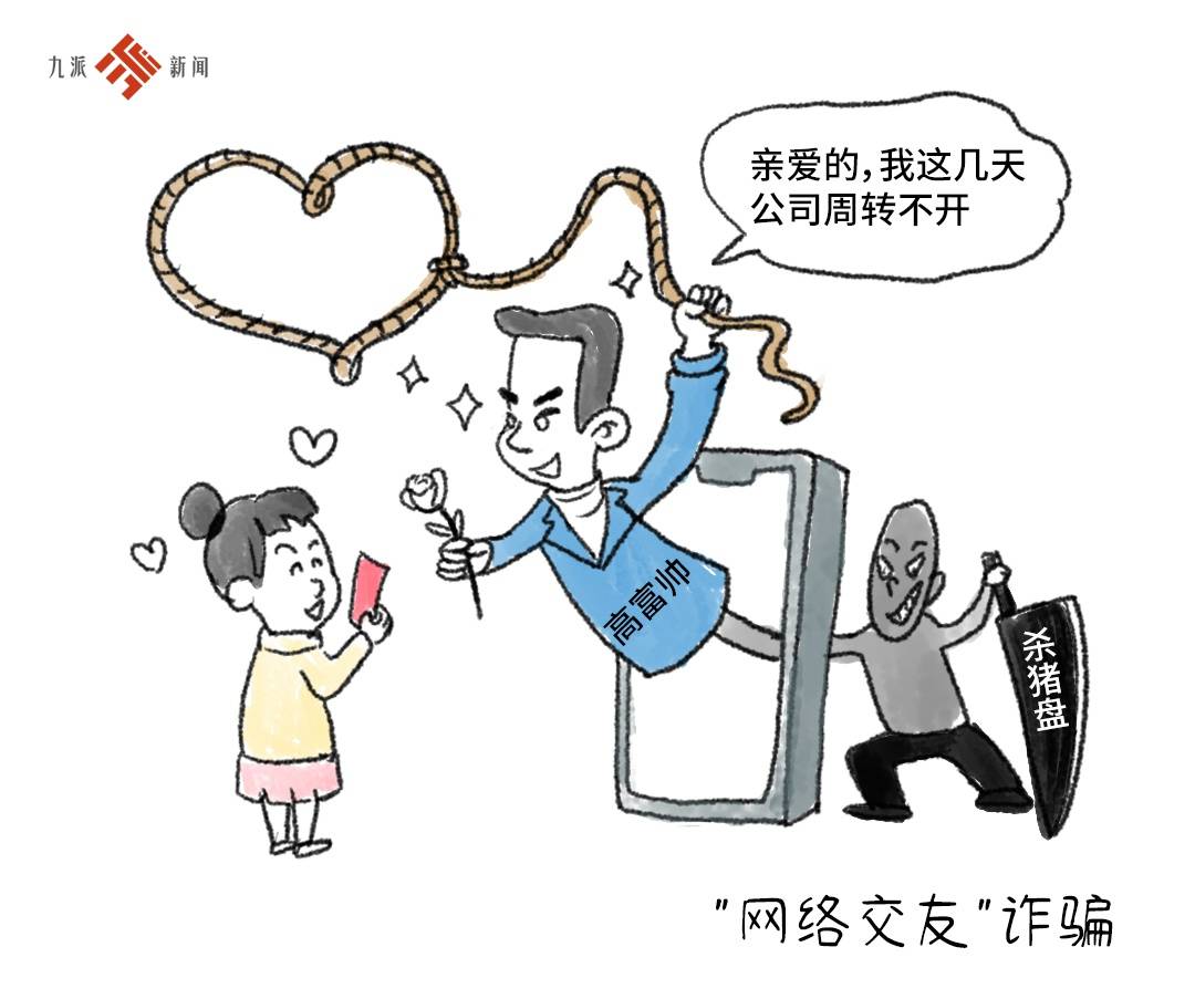 网络诈骗漫画图片大全图片