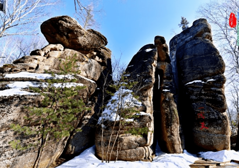 汤旺河石林风景区图片图片