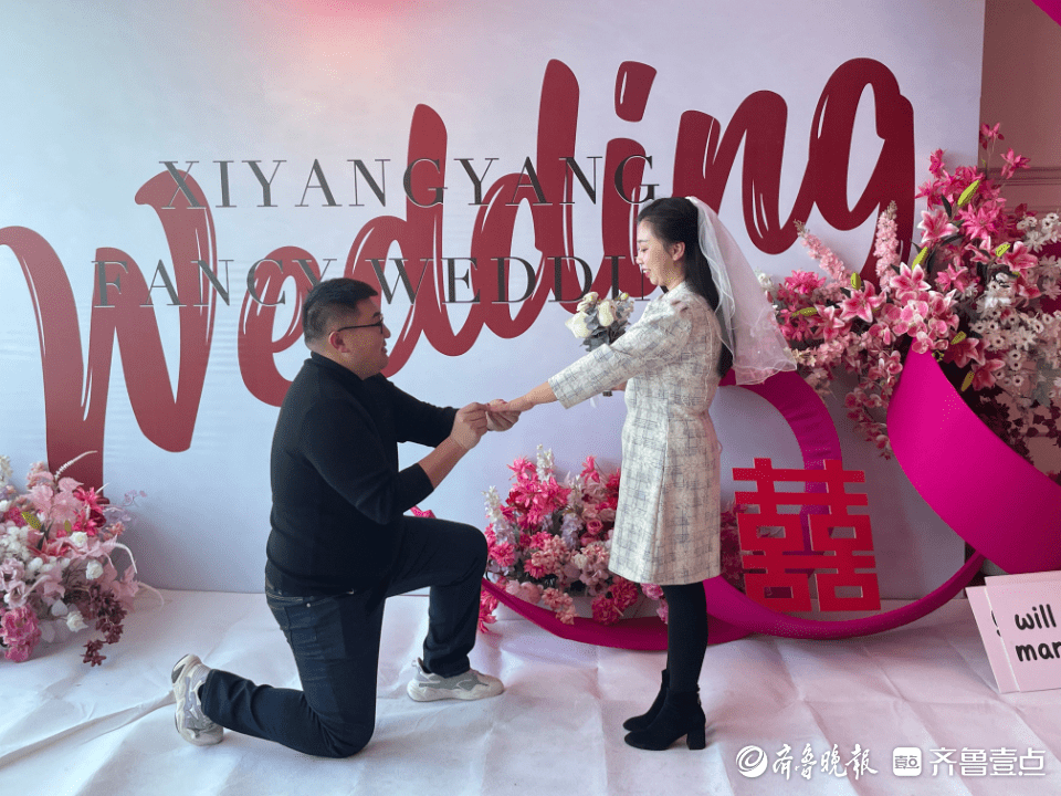 1181对新情面人节领证！青岛迎本年首个成婚注销小顶峰