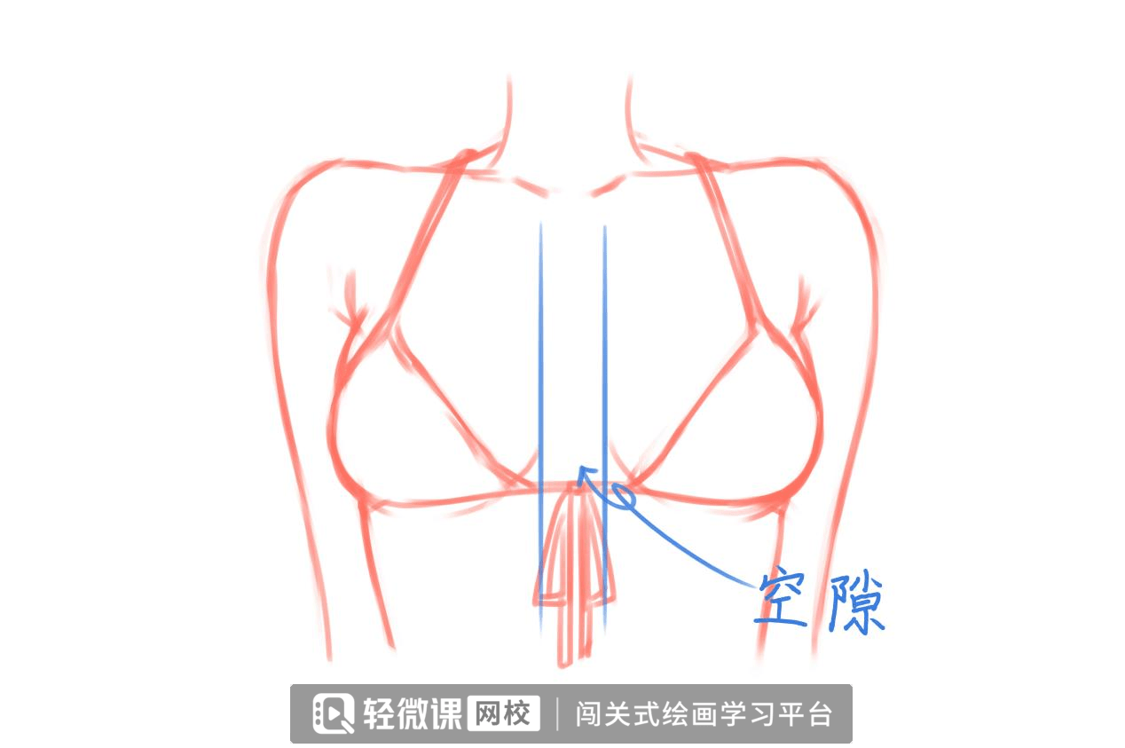 是谁说的欧派一定要大!来学一下贫乳的画法吧_颜色_皮肤_胸部