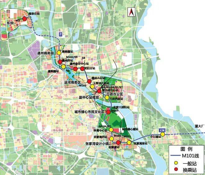 副中心m101,m102地铁今年再迎新!