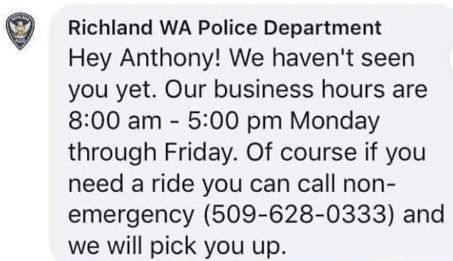 美国警察电话号 美国警察电话号