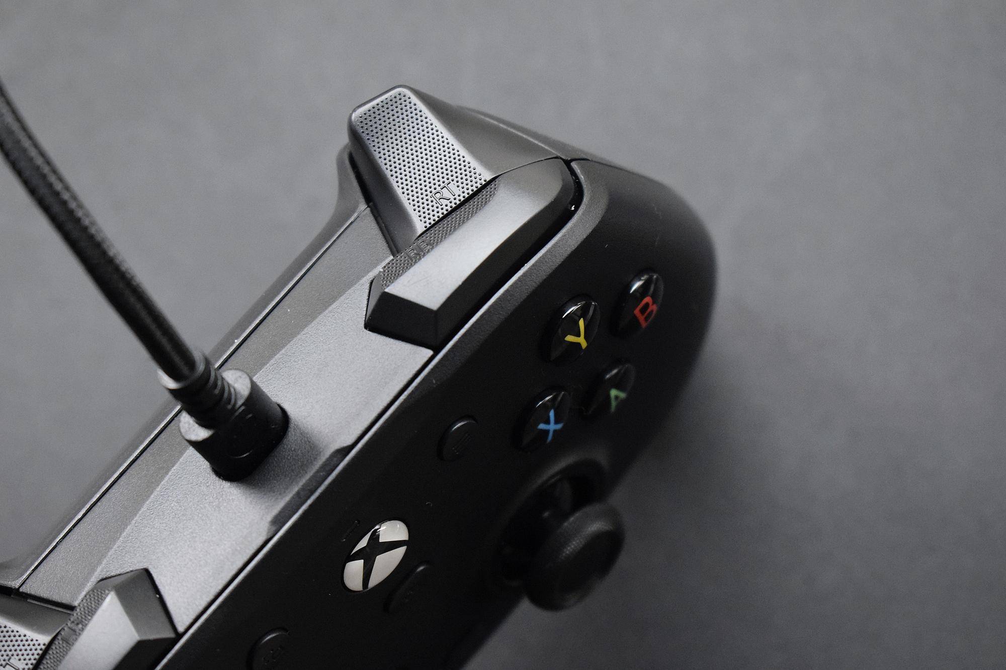 盖世小鸡g7游戏手柄体验_官方_扳机_xbox