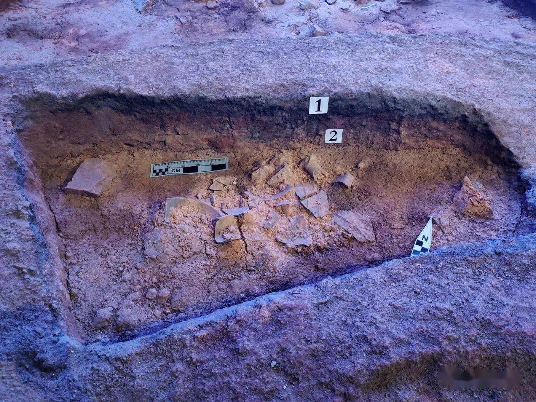 至三十厘米,包含物有石锛,石镞,陶纺轮和夹沙陶,泥质陶,印纹硬陶,彩陶