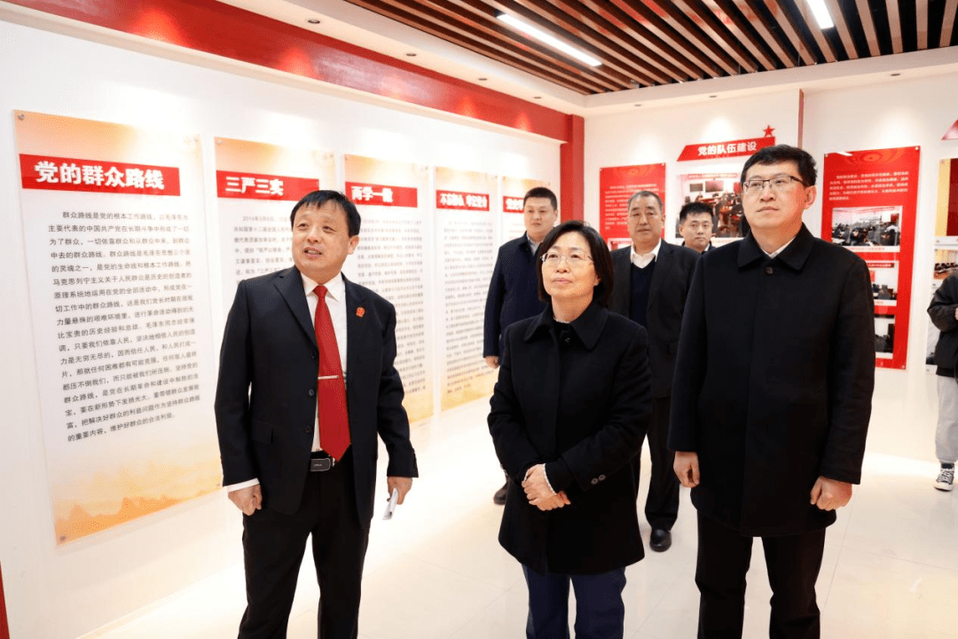 邢台市中级人民法院党组书记院长赵倩来新河调研指导工作