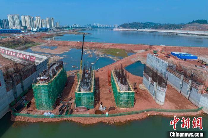 四川岷江彭山尖子山航电枢纽工程建设稳步推进_刘忠俊_景象_标准