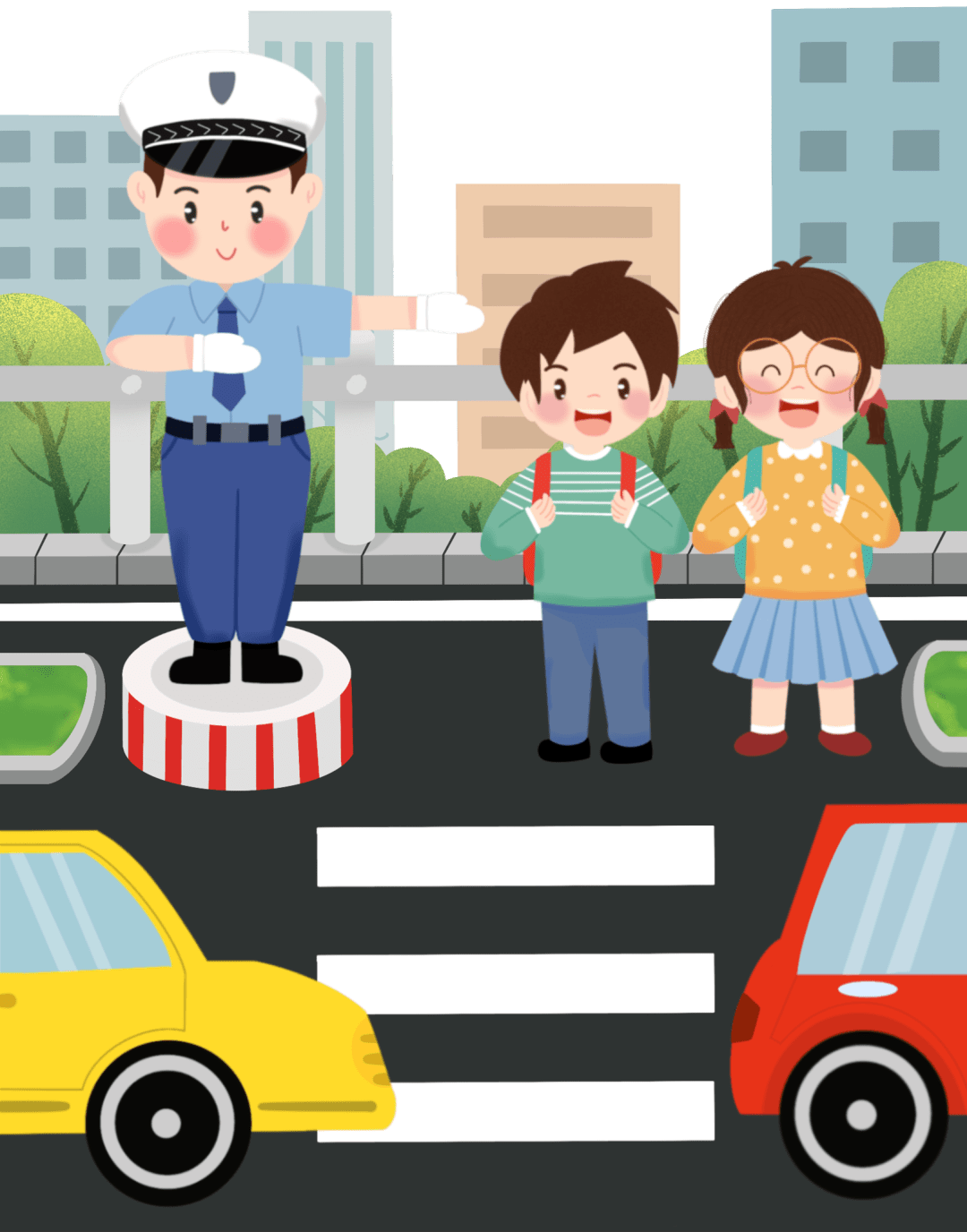 【一盔一带,安全出行】交通安全教育宣传_车辆_安全带_马路